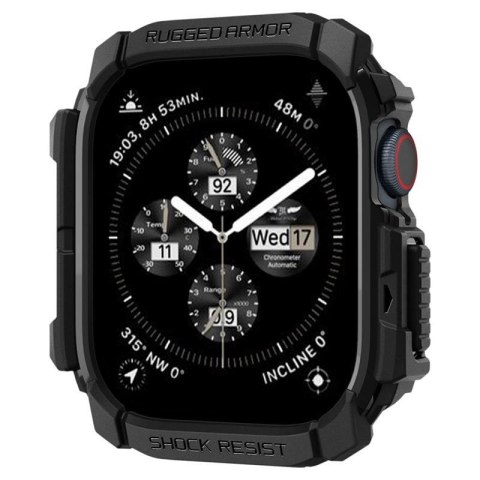 Spigen Rugged Armor - Obudowa do Apple Watch 10 46 mm (Matte Black) Spigen Rugged Armor - Obudowa do Apple Watch 10 46 mm (Matte Black)