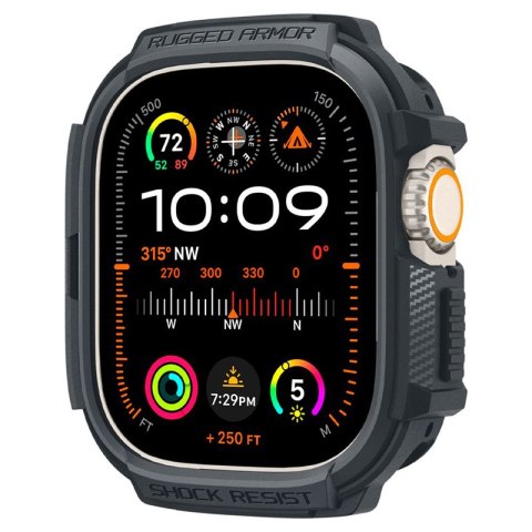 Spigen Rugged Armor - Obudowa do Apple Watch Ultra 1/2 49 mm (Dark Grey) Spigen Rugged Armor - Obudowa do Apple Watch Ultra 1/2 49 mm (Dark Grey)