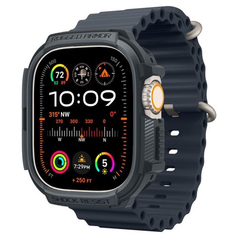 Spigen Rugged Armor - Obudowa do Apple Watch Ultra 1/2 49 mm (Dark Grey) Spigen Rugged Armor - Obudowa do Apple Watch Ultra 1/2 49 mm (Dark Grey)