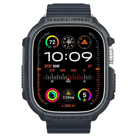 Spigen Rugged Armor - Obudowa do Apple Watch Ultra 1/2 49 mm (Dark Grey) Spigen Rugged Armor - Obudowa do Apple Watch Ultra 1/2 49 mm (Dark Grey)