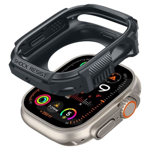 Spigen Rugged Armor - Obudowa do Apple Watch Ultra 1/2 49 mm (Dark Grey) Spigen Rugged Armor - Obudowa do Apple Watch Ultra 1/2 49 mm (Dark Grey)