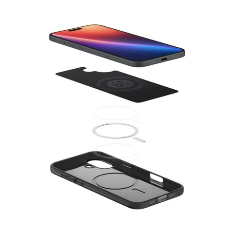 Spigen Thin Fit Mag MagSafe - Etui do iPhone 16 Plus (Czarny) Spigen Thin Fit Mag MagSafe - Etui do iPhone 16 Plus (Czarny)