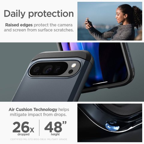 Spigen Tough Armor - Etui do Google Pixel 9 Pro XL (Metal Slate) Spigen Tough Armor - Etui do Google Pixel 9 Pro XL (Metal Slate)
