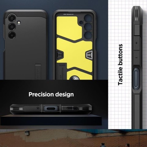 Spigen Tough Armor - Etui do Samsung Galaxy A16 4G/5G (Czarny) Spigen Tough Armor - Etui do Samsung Galaxy A16 4G/5G (Czarny)