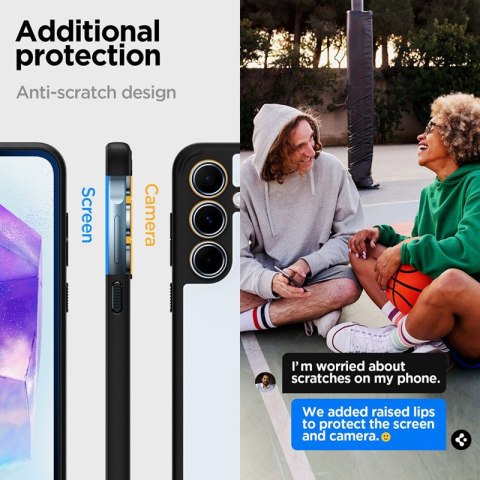 Spigen Ultra Hybrid - Etui do Samsung Galaxy A55 5G (Matte Black) Spigen Ultra Hybrid - Etui do Samsung Galaxy A55 5G (Matte Black)