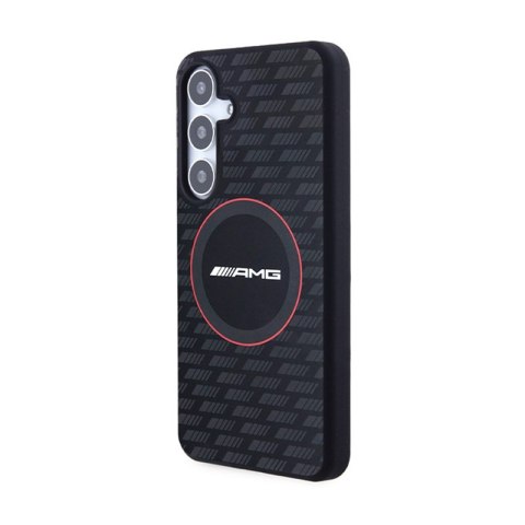 AMG Silicone Carbon Pattern MagSafe - Etui Samsung Galaxy S24 (czarny) AMG Silicone Carbon Pattern MagSafe - Etui Samsung Galaxy S24 (czarny)