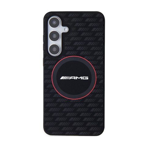 AMG Silicone Carbon Pattern MagSafe - Etui Samsung Galaxy S24 (czarny) AMG Silicone Carbon Pattern MagSafe - Etui Samsung Galaxy S24 (czarny)