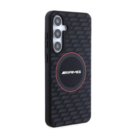 AMG Silicone Carbon Pattern MagSafe - Etui Samsung Galaxy S24 (czarny) AMG Silicone Carbon Pattern MagSafe - Etui Samsung Galaxy S24 (czarny)