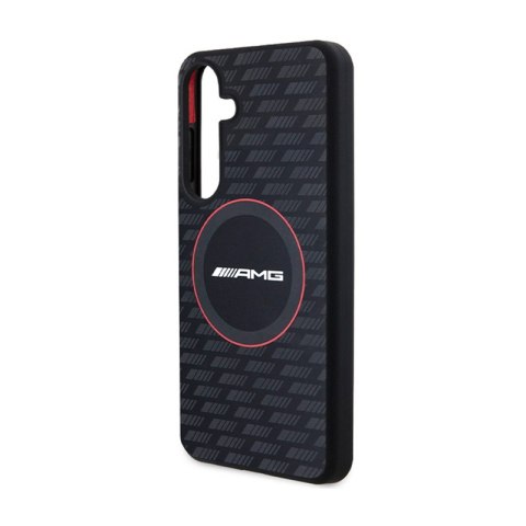 AMG Silicone Carbon Pattern MagSafe - Etui Samsung Galaxy S24 (czarny) AMG Silicone Carbon Pattern MagSafe - Etui Samsung Galaxy S24 (czarny)