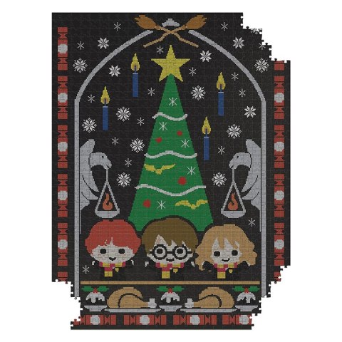 Harry Potter - Puzzle 1000 elementów w ozdobnym pudełku (Holidays at Hogwarts) Harry Potter - Puzzle 1000 elementów w ozdobnym pudełku (Holidays at Hogwarts)