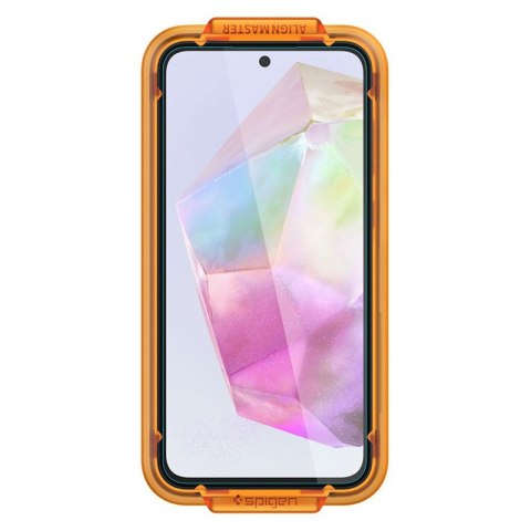 Spigen Alm Glas.TR 2-Pack - Szkło hartowane do Samsung Galaxy A35 5G (2 szt.) (Przezroczysty) Spigen Alm Glas.TR 2-Pack - Szkło hartowane do Samsung Galaxy A35 5G (2 szt.) (Przezroczysty)