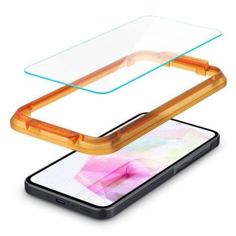 Spigen Alm Glas.TR 2-Pack - Szkło hartowane do Samsung Galaxy A35 5G (2 szt.) (Przezroczysty) Spigen Alm Glas.TR 2-Pack - Szkło hartowane do Samsung Galaxy A35 5G (2 szt.) (Przezroczysty)