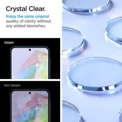 Spigen Alm Glas.TR 2-Pack - Szkło hartowane do Samsung Galaxy A35 5G (2 szt.) (Przezroczysty) Spigen Alm Glas.TR 2-Pack - Szkło hartowane do Samsung Galaxy A35 5G (2 szt.) (Przezroczysty)