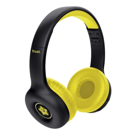 Trust Nouna - Bezprzewodowe słuchawki nauszne dla dzieci Bluetooth (Czarny) Trust Nouna - Bezprzewodowe słuchawki nauszne dla dzieci Bluetooth (Czarny)