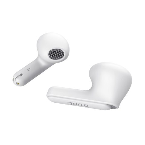 Trust Yavi - Bezprzewodowe słuchawki douszne Bluetooth TWS z etui ładującym & ENC (Biały) Trust Yavi - Bezprzewodowe słuchawki douszne Bluetooth TWS z etui ładującym & ENC (Biały)
