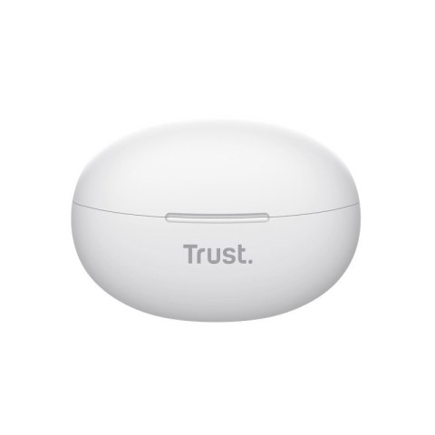 Trust Yavi - Bezprzewodowe słuchawki douszne Bluetooth TWS z etui ładującym & ENC (Biały) Trust Yavi - Bezprzewodowe słuchawki douszne Bluetooth TWS z etui ładującym & ENC (Biały)