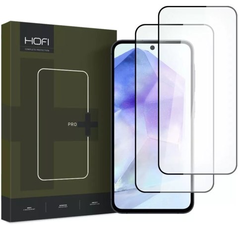Hofi Szkło hartowane Hofi Glass Pro+ 2-Pack do Samsung Galaxy A35 / A55 5G Black Hofi Szkło hartowane Hofi Glass Pro+ 2-Pack do Samsung Galaxy A35 / A55 5G Black