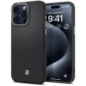 Spigen Etui Spigen Enzo Aramid Mag Magsafe do Apple iPhone 15 Pro Max Matte Black