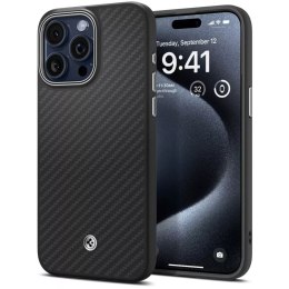 Spigen Etui Spigen Enzo Aramid Mag Magsafe do Apple iPhone 15 Pro Max Matte Black