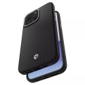 Spigen Etui Spigen Enzo Aramid Mag Magsafe do Apple iPhone 15 Pro Matte Black