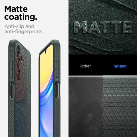 Spigen Etui Spigen Liquid Air do Samsung Galaxy A15 4G / 5G Abyss Green Spigen Etui Spigen Liquid Air do Samsung Galaxy A15 4G / 5G Abyss Green