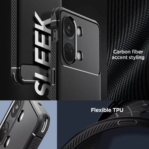Spigen Etui Spigen Rugged Armor do OnePlus Nord 3 5G Matte Black Spigen Etui Spigen Rugged Armor do OnePlus Nord 3 5G Matte Black