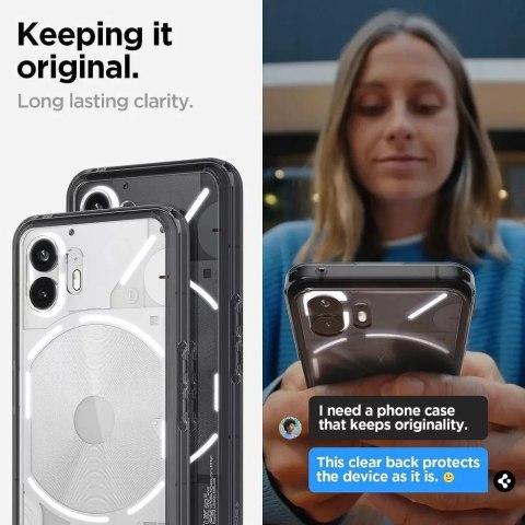 Spigen Etui Spigen Ultra Hybrid do Nothing Phone 2 Space Crystal Spigen Etui Spigen Ultra Hybrid do Nothing Phone 2 Space Crystal