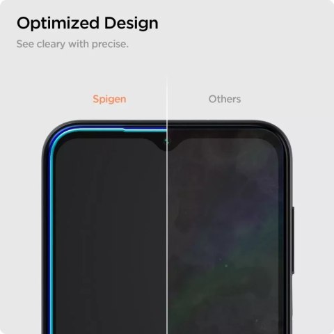 Spigen Szkło hartowane Spigen Glas.tR Slim 2-pack do Samsung Galaxy A15 4G / 5G / A25 5G Clear Spigen Szkło hartowane Spigen Glas.tR Slim 2-pack do Samsung Galaxy A15 4G / 5G / A25 5G Clear