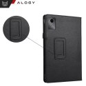 Alogy Etui do Lenovo Tab K11E / M11 10.95" TB330FU/TB330XU/TB331FC stojak pokrowiec obudowa z klapką na tablet Case Alogy Czarne