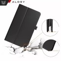 Alogy Etui do Lenovo Tab K11E / M11 10.95" TB330FU/TB330XU/TB331FC stojak pokrowiec obudowa z klapką na tablet Case Alogy Czarne