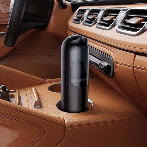 Baseus Odkurzacz samochodowy bezprzewodowy bezworkowy 30W Baseus A0 Pro 4000Pa HEPA USB-C czarny Baseus Odkurzacz samochodowy bezprzewodowy bezworkowy 30W Baseus A0 Pro 4000Pa HEPA USB-C czarny