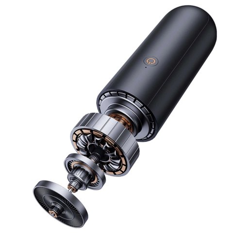 Baseus Odkurzacz samochodowy bezprzewodowy bezworkowy 30W Baseus A0 Pro 4000Pa HEPA USB-C czarny Baseus Odkurzacz samochodowy bezprzewodowy bezworkowy 30W Baseus A0 Pro 4000Pa HEPA USB-C czarny