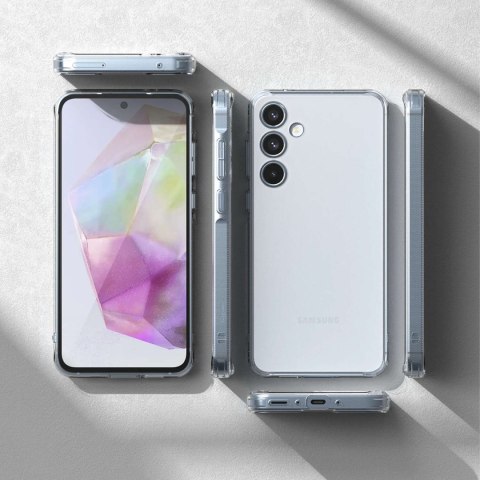 Ringke Etui do Samsung Galaxy A35 5G obudowa Case Cover Ringke Fusion Matte Clear matowe przezroczyste plecki Ringke Etui do Samsung Galaxy A35 5G obudowa Case Cover Ringke Fusion Matte Clear matowe przezroczyste plecki