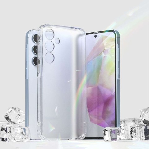 Ringke Etui do Samsung Galaxy A35 5G obudowa Case Cover Ringke Fusion Matte Clear matowe przezroczyste plecki Ringke Etui do Samsung Galaxy A35 5G obudowa Case Cover Ringke Fusion Matte Clear matowe przezroczyste plecki