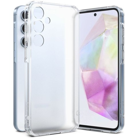 Ringke Etui do Samsung Galaxy A35 5G obudowa Case Cover Ringke Fusion Matte Clear matowe przezroczyste plecki Ringke Etui do Samsung Galaxy A35 5G obudowa Case Cover Ringke Fusion Matte Clear matowe przezroczyste plecki