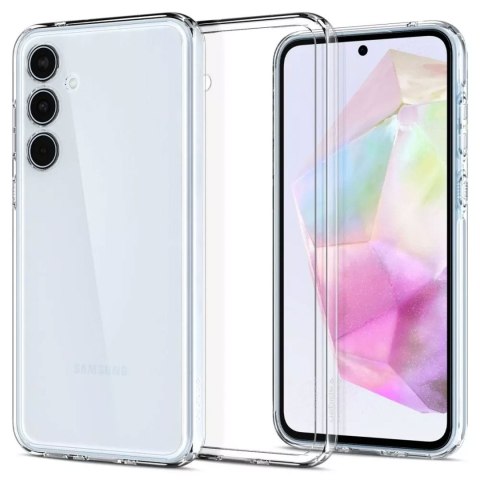 Spigen Etui do Samsung Galaxy A35 5G Spigen Ultra Hybrid Case obudowa plecki przezroczyste Crystal Clear Spigen Etui do Samsung Galaxy A35 5G Spigen Ultra Hybrid Case obudowa plecki przezroczyste Crystal Clear
