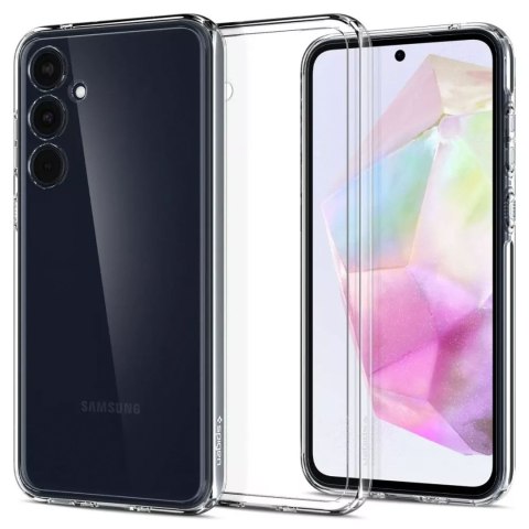 Spigen Etui do Samsung Galaxy A35 5G Spigen Ultra Hybrid Case obudowa plecki przezroczyste Crystal Clear Spigen Etui do Samsung Galaxy A35 5G Spigen Ultra Hybrid Case obudowa plecki przezroczyste Crystal Clear