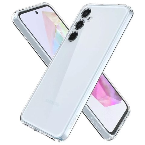 Spigen Etui do Samsung Galaxy A35 5G Spigen Ultra Hybrid Case obudowa plecki przezroczyste Crystal Clear Spigen Etui do Samsung Galaxy A35 5G Spigen Ultra Hybrid Case obudowa plecki przezroczyste Crystal Clear