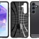 Spigen Etui do Samsung Galaxy A55 5G Spigen Rugged Armor Case obudowa plecki pancerne czarne Matte Black