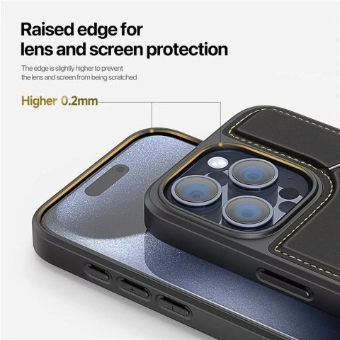 Dux Ducis DUX DUCIS Rafi II Mag - etui back cover z podstawką kompatybilne z MagSafe do iPhone 15 Pro Max Dux Ducis DUX DUCIS Rafi II Mag - etui back cover z podstawką kompatybilne z MagSafe do iPhone 15 Pro Max