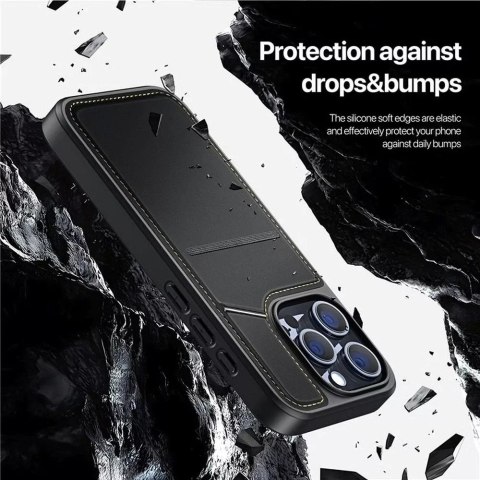 Dux Ducis DUX DUCIS Rafi II Mag - etui back cover z podstawką kompatybilne z MagSafe do iPhone 15 Pro Max Dux Ducis DUX DUCIS Rafi II Mag - etui back cover z podstawką kompatybilne z MagSafe do iPhone 15 Pro Max