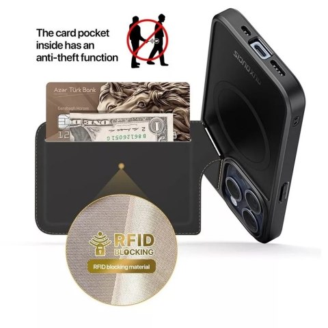 Dux Ducis DUX DUCIS Rafi II Mag - etui back cover z podstawką kompatybilne z MagSafe do iPhone 15 Pro Dux Ducis DUX DUCIS Rafi II Mag - etui back cover z podstawką kompatybilne z MagSafe do iPhone 15 Pro