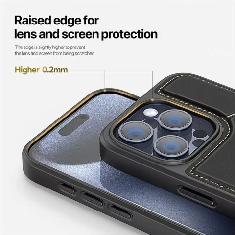 Dux Ducis DUX DUCIS Rafi II Mag - etui back cover z podstawką kompatybilne z MagSafe do iPhone 15 Pro Dux Ducis DUX DUCIS Rafi II Mag - etui back cover z podstawką kompatybilne z MagSafe do iPhone 15 Pro