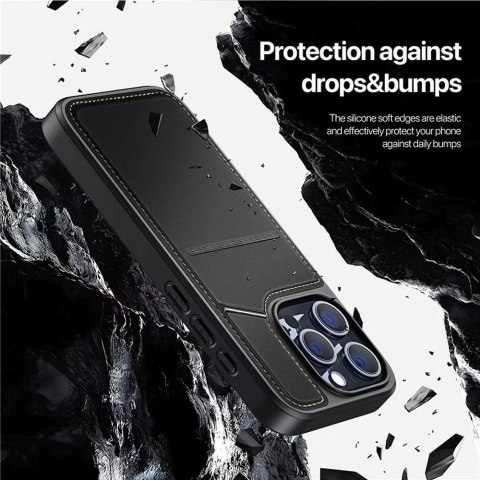 Dux Ducis DUX DUCIS Rafi II Mag - etui back cover z podstawką kompatybilne z MagSafe do iPhone 15 Pro Dux Ducis DUX DUCIS Rafi II Mag - etui back cover z podstawką kompatybilne z MagSafe do iPhone 15 Pro
