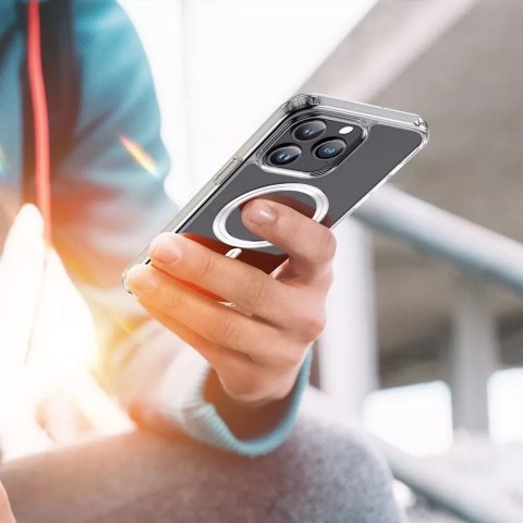 Dux Ducis Etui DUX DUCIS Clin Mag - przezroczyste etui kompatybilne z MagSafe do iPhone 15 Pro Max Dux Ducis Etui DUX DUCIS Clin Mag - przezroczyste etui kompatybilne z MagSafe do iPhone 15 Pro Max