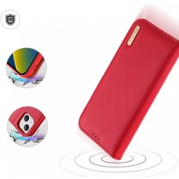 Dux Ducis Etui DUX DUCIS Hivo - skórzane portfelik do Apple iPhone 15 czerwone