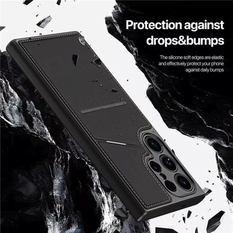 Dux Ducis Etui DUX DUCIS Rafi II Mag - etui back cover z podstawką kompatybilne z MagSafe do Samsung S24 Ultra Dux Ducis Etui DUX DUCIS Rafi II Mag - etui back cover z podstawką kompatybilne z MagSafe do Samsung S24 Ultra