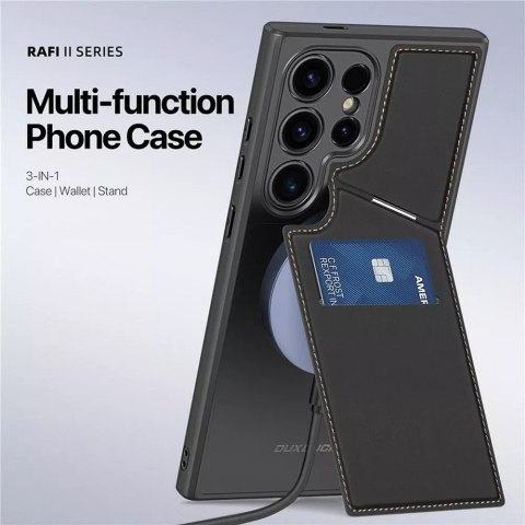 Dux Ducis Etui DUX DUCIS Rafi II Mag - etui back cover z podstawką kompatybilne z MagSafe do Samsung S24 Ultra Dux Ducis Etui DUX DUCIS Rafi II Mag - etui back cover z podstawką kompatybilne z MagSafe do Samsung S24 Ultra