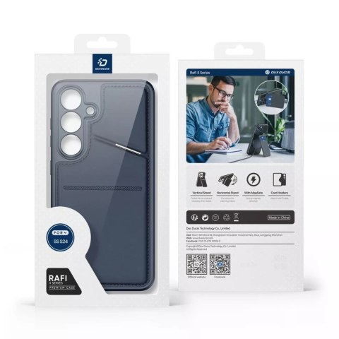 Dux Ducis Etui Dux Ducis Rafi ll Mag do Samsung Galaxy S24 - niebieskie Dux Ducis Etui Dux Ducis Rafi ll Mag do Samsung Galaxy S24 - niebieskie