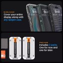 Spigen Szkło hartowane Spigen Glas.tR "Ez Fit" FC 2-pack do Apple iPhone 15 Pro Max Black